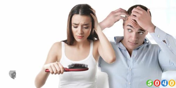 تفاوت ریزش مو در مردان و زنان-5040