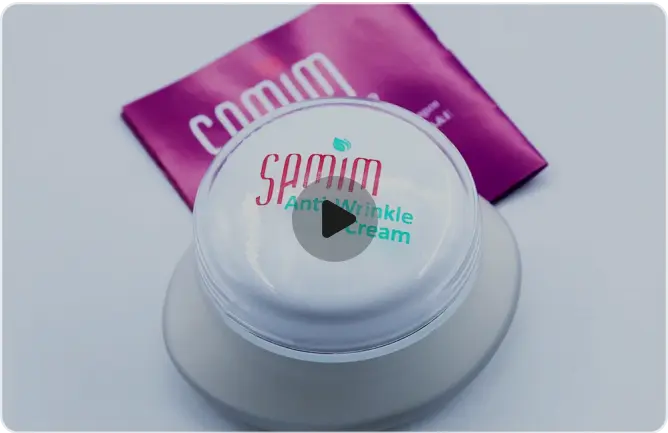 ویدیو راهنمای مصرف کرم رفع چروک صمیم