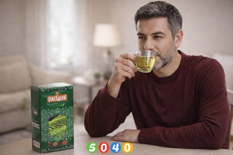 دمنوش چای سبز 5040 مناسب کاهش وزن